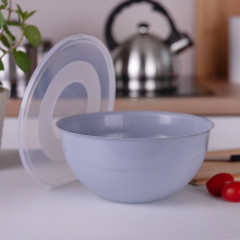 Miseczka z pokrywką 3L popielata RAVI